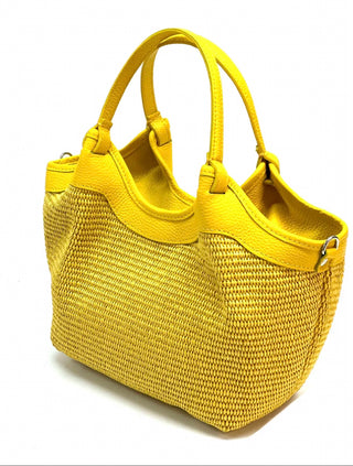 POSITANO RAFIA TOTE BAG