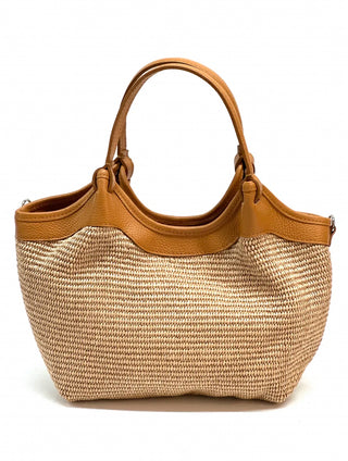 POSITANO RAFIA TOTE BAG
