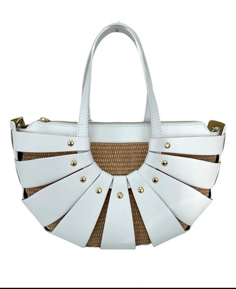 FORTE DEI MARMI RAFIA TOTE BAG
