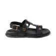 Ibiza Sandals — Black Leather | Michele Lopriore