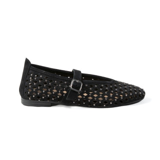 Minorca Maryjanes — Black Suede | Made in Italy · Michele Lopriore