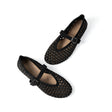 Minorca Maryjanes — Black Suede detail | Michele Lopriore