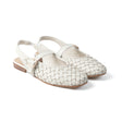 Romantica Maryjanes — Marshmallow White back view | Michele Lopriore
