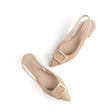 MARTA SLING BACK FLATS