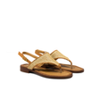 POSITANO T-Thong Sandal — Raffia + Cuoio
