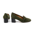 BELLEVENUE BLOCK HEEL PUMP