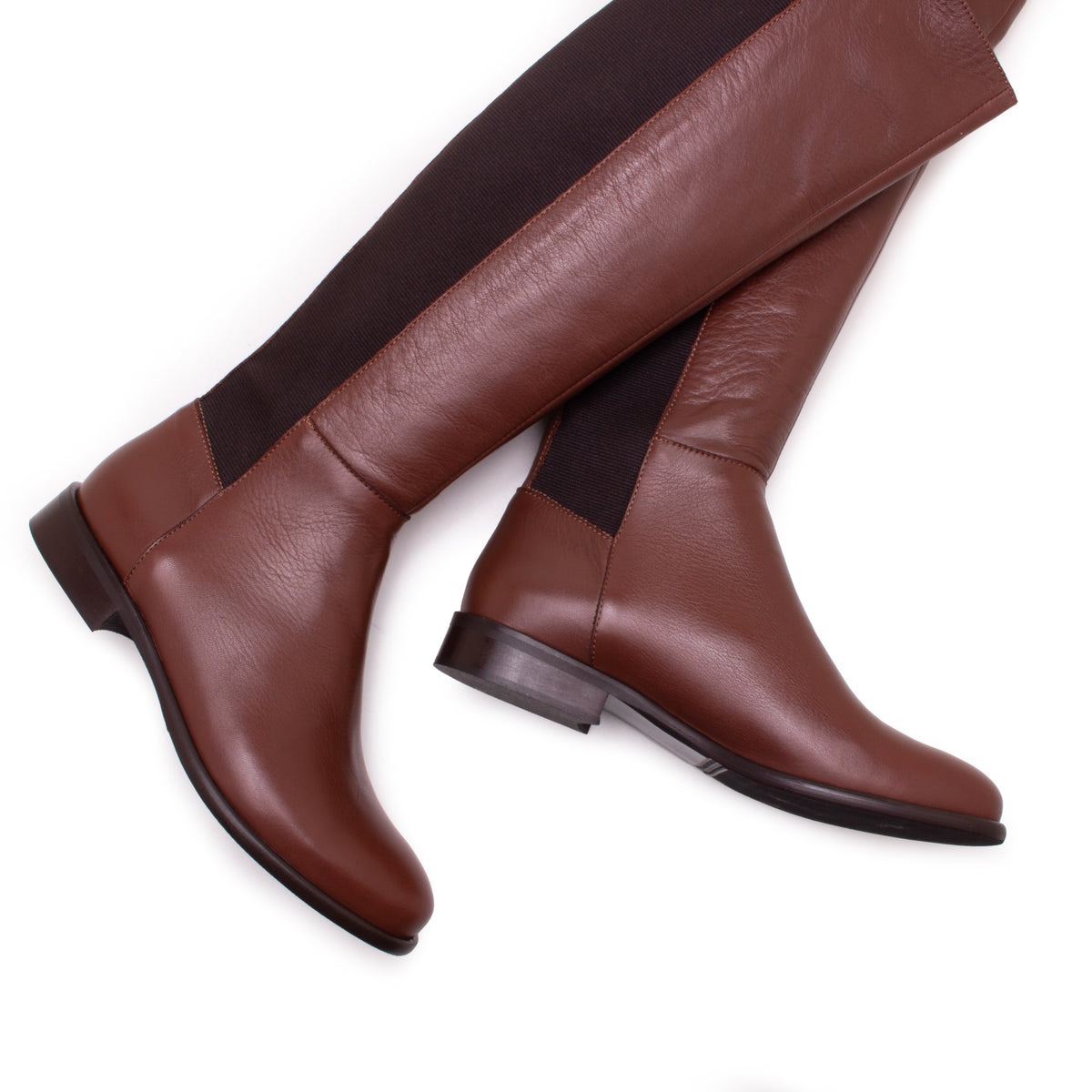 tan leather