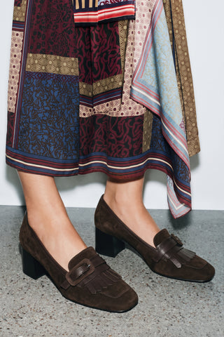 BELLEVENUE BLOCK HEEL PUMP