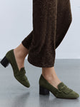 Suede Green