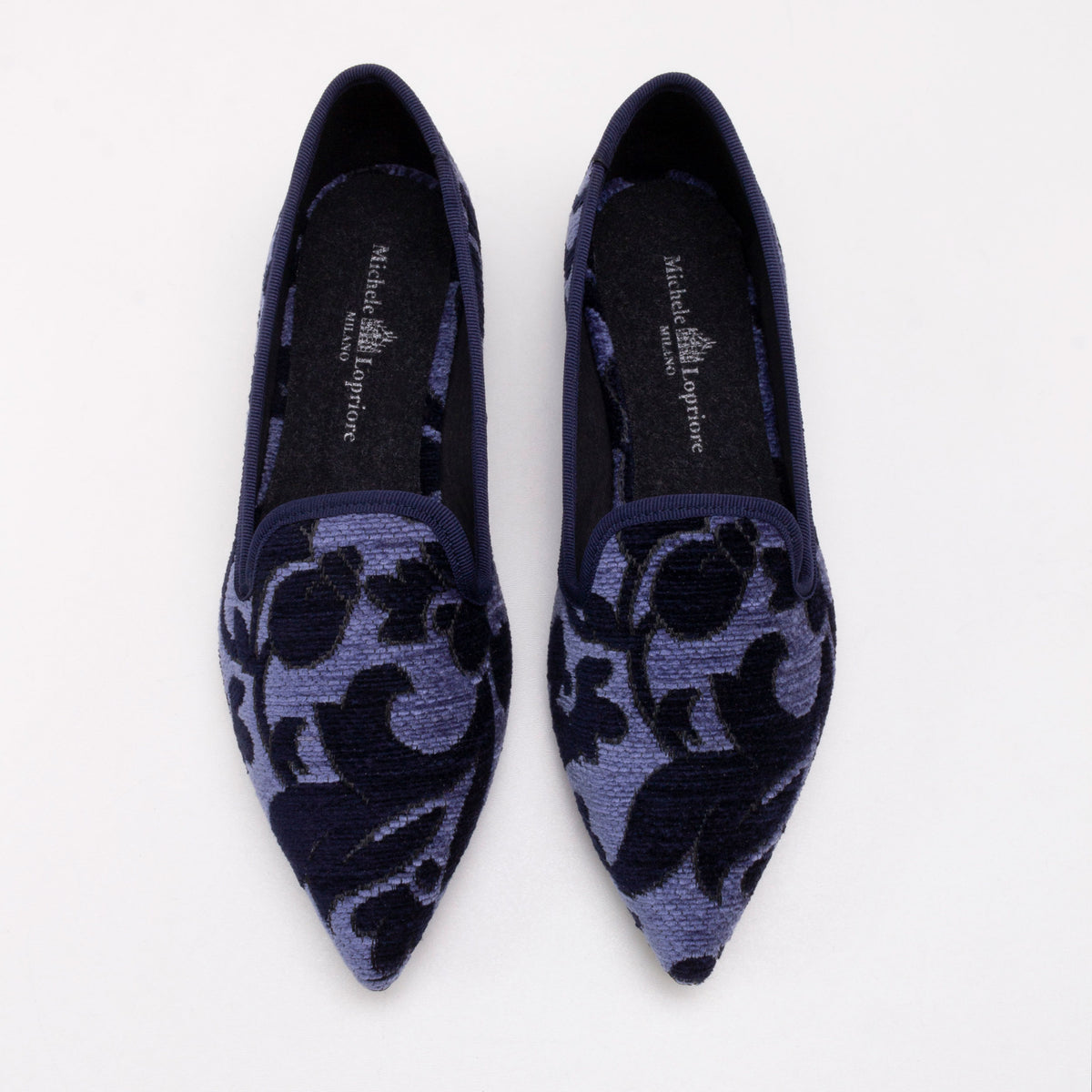 kilim velvet blu