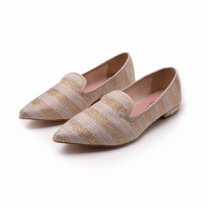 Rafia Beige Stripes