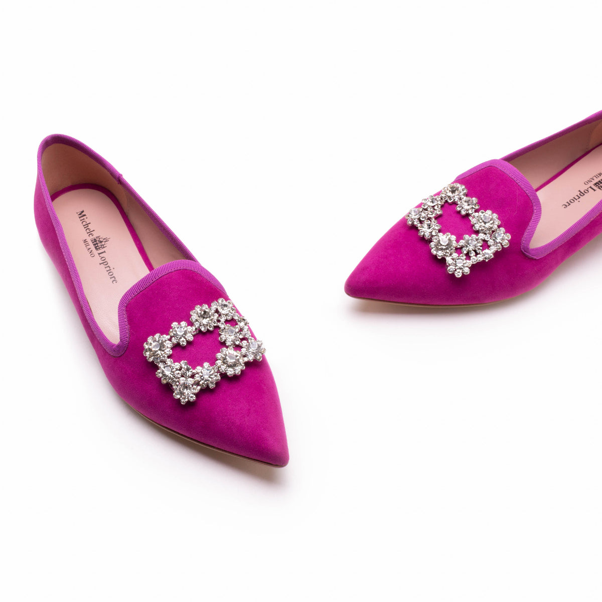 Suede Ciclamine