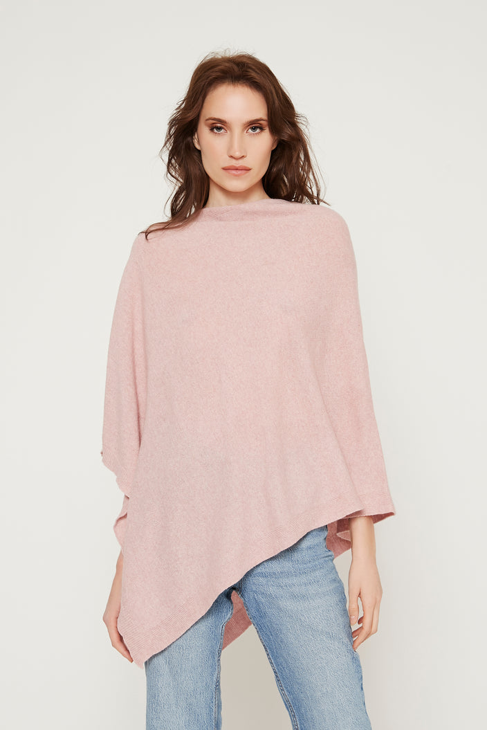 Cashmere Blend Poncho