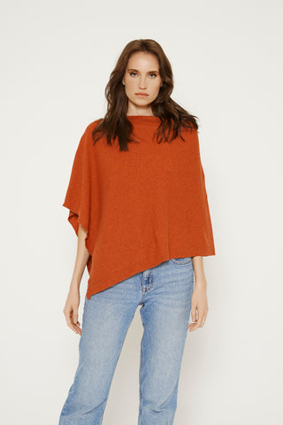 Cashmere Blend Poncho