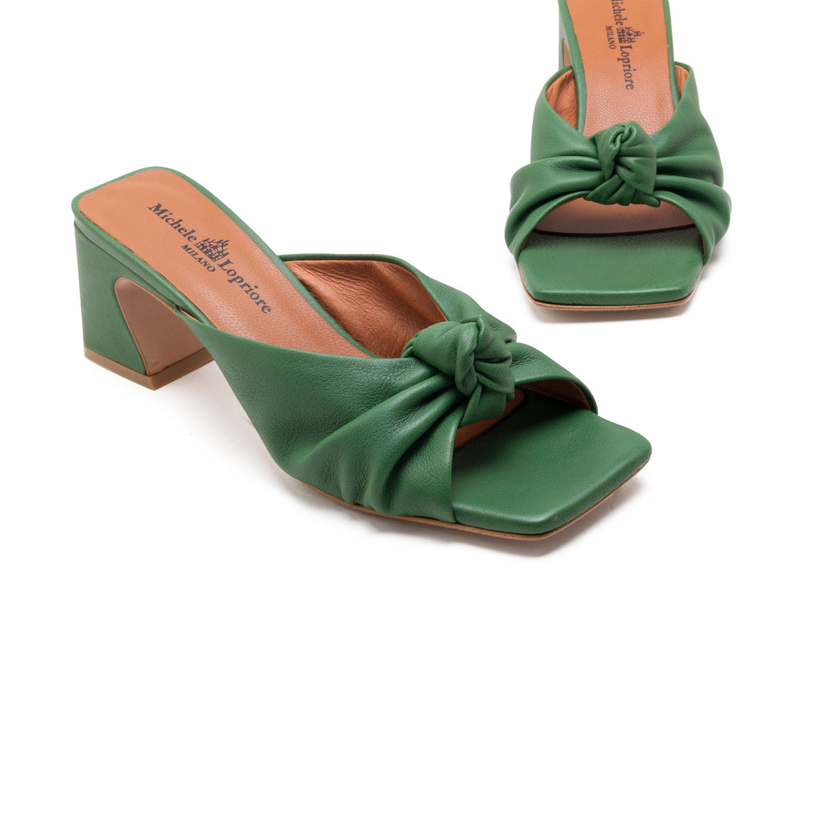 Leather green