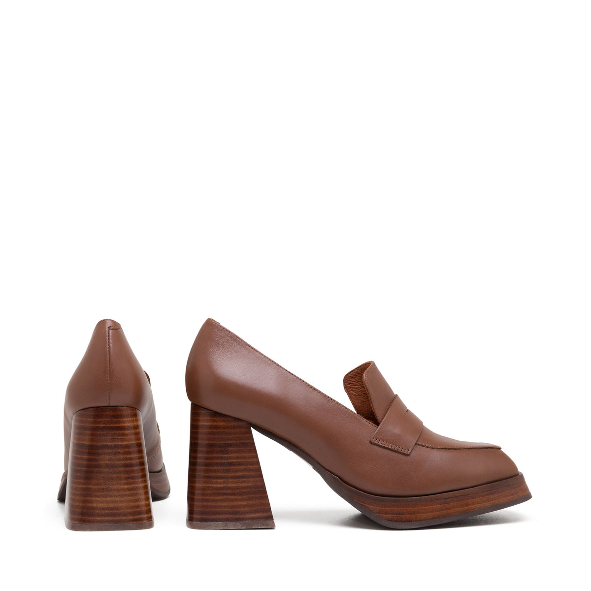 AGATA PLATFORM MOCCASSINS