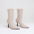Elastic Leather Beige