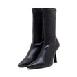 Elastic Leather Black