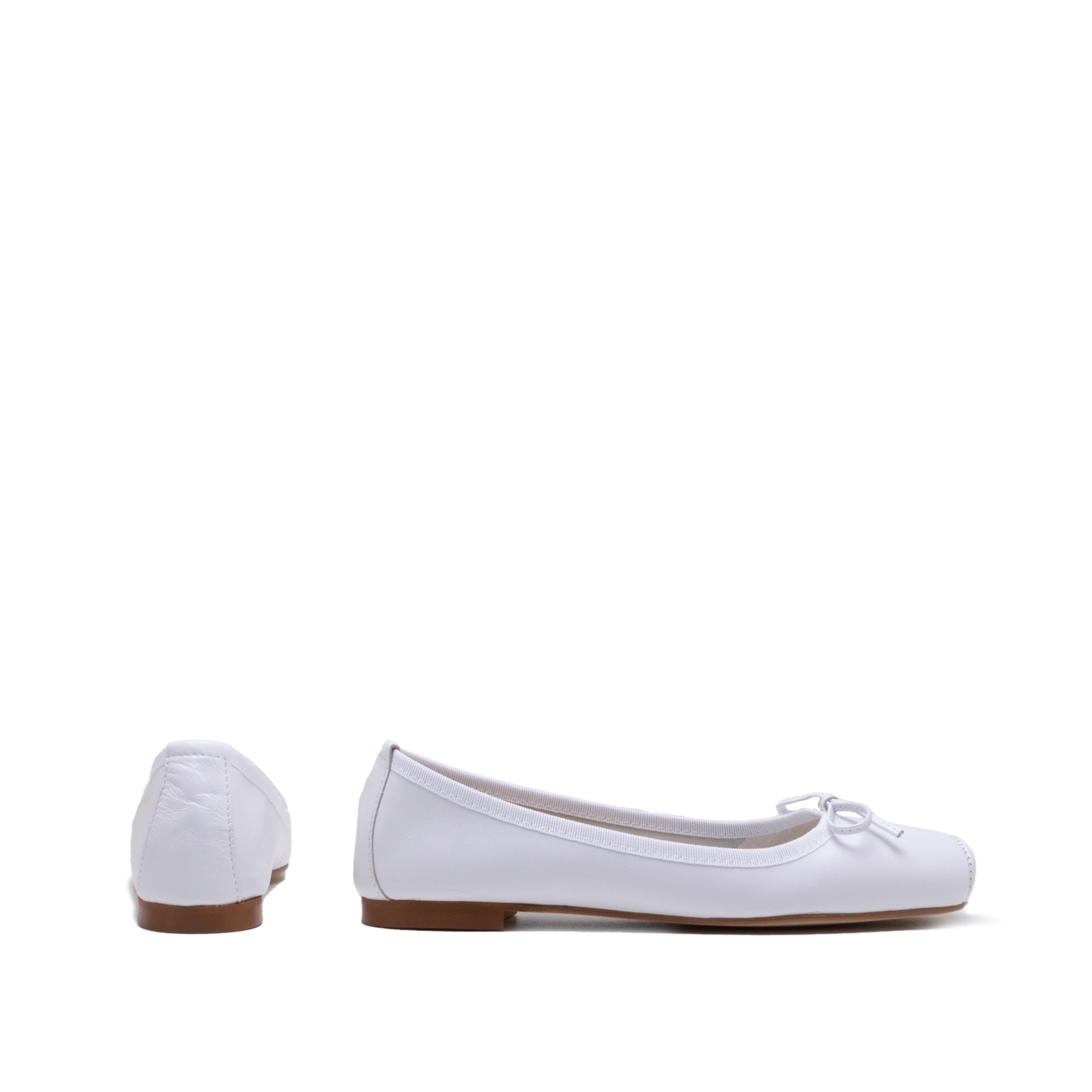 Paloma Ballet Flat in Italian Leather | Michele Lopriore
