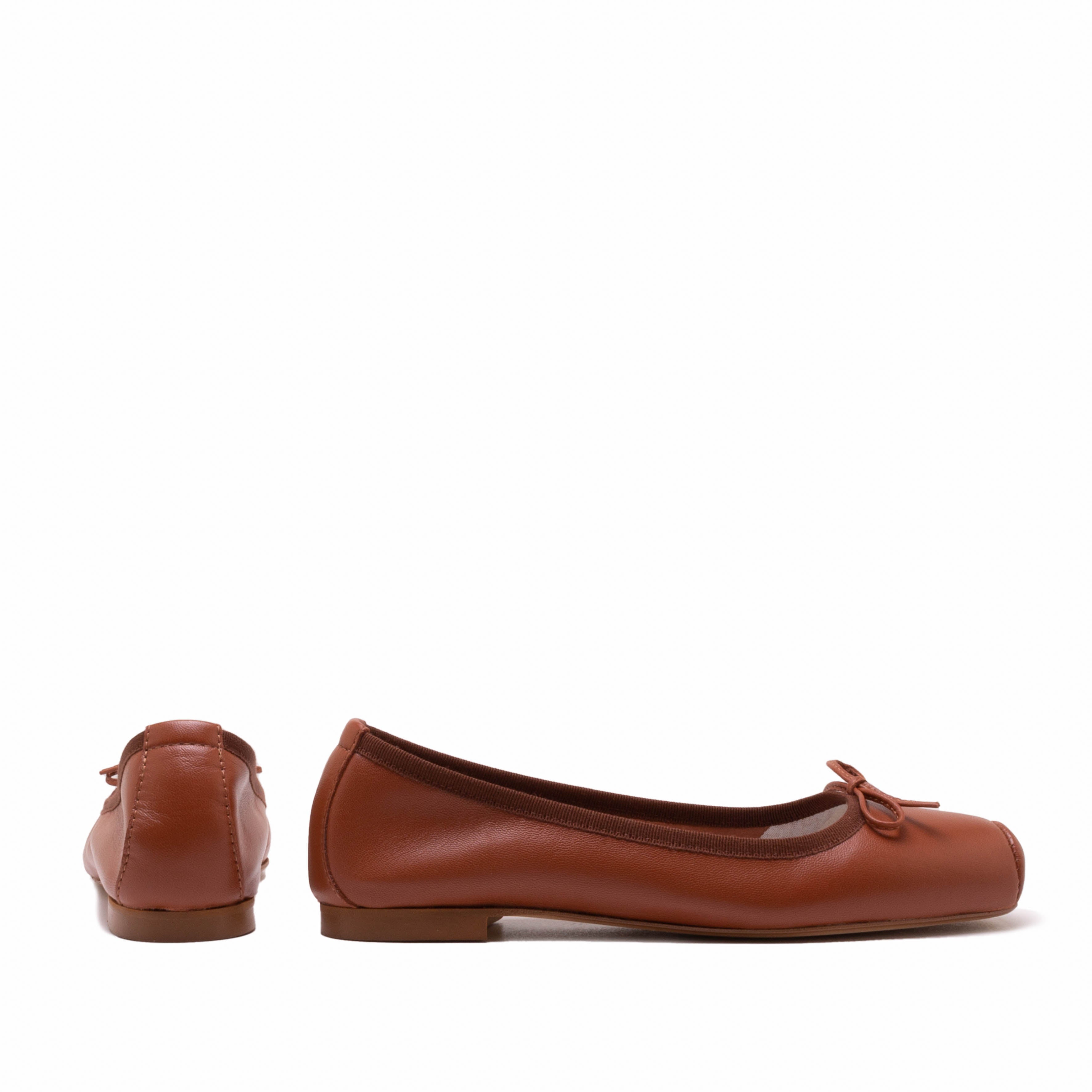 Paloma Ballet Flat in Italian Leather | Michele Lopriore