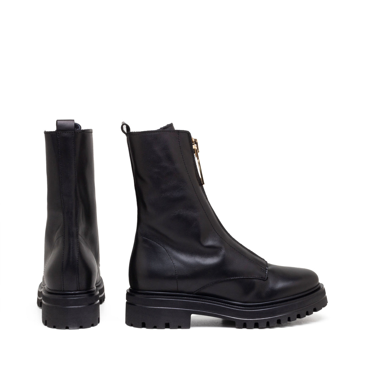 MINSK COMBAT BOOT WITH FUR