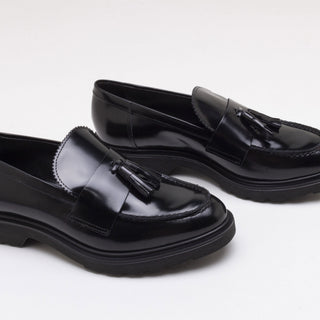 Brenda Loafers — Black Asport | Made in Italy · Michele Lopriore