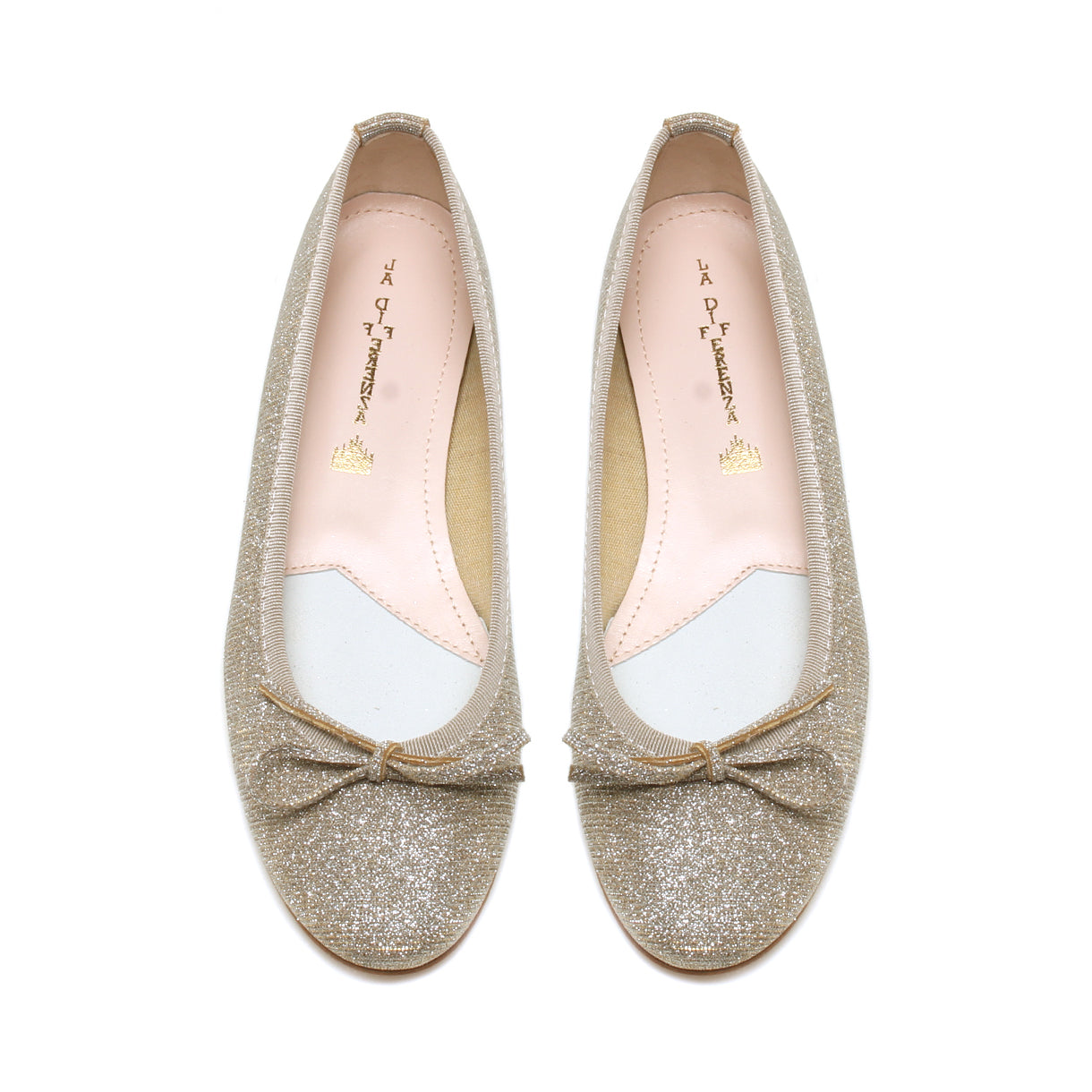 Mia Galaxy Ballet Flat in Italian Leather | Michele Lopriore