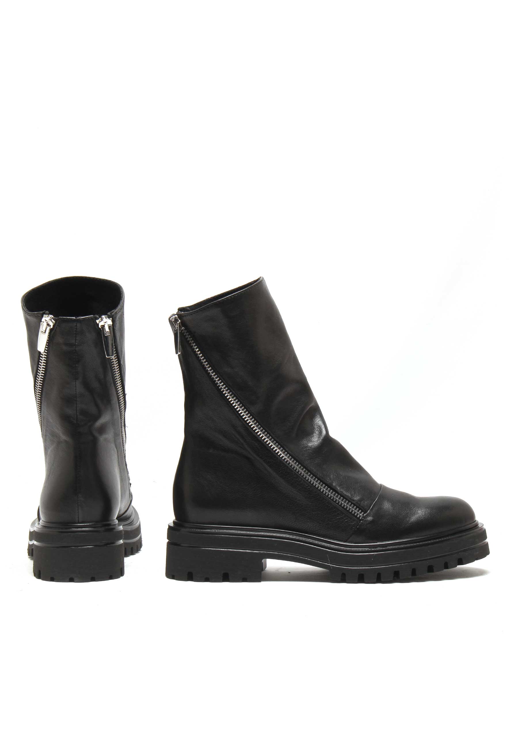 Arizona Combat Boot in Italian Leather | Michele Lopriore