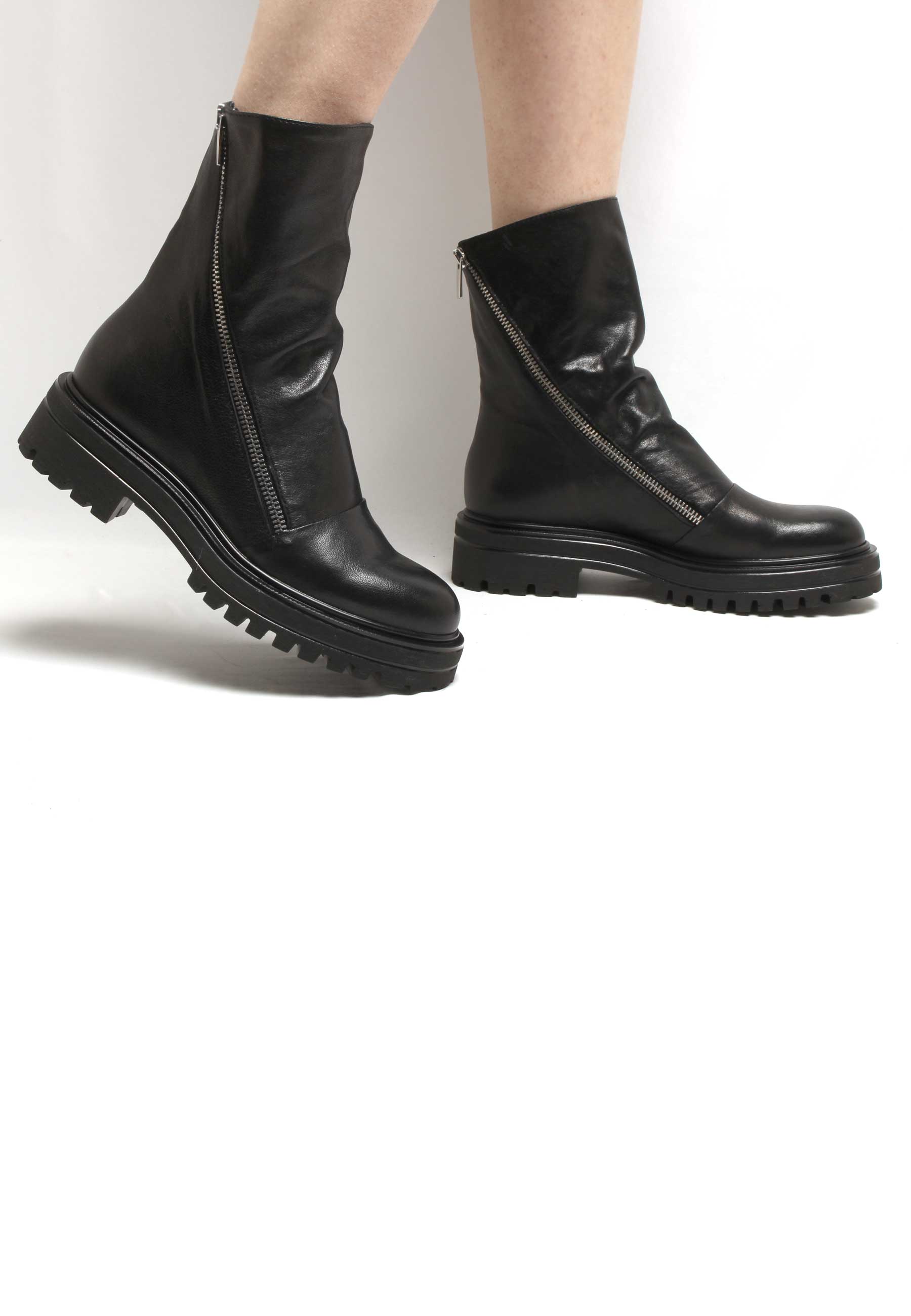 Arizona Combat Boot in Italian Leather | Michele Lopriore