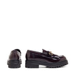 Cassie Loafer — Wine Asport side view | Michele Lopriore