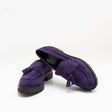 violet suede