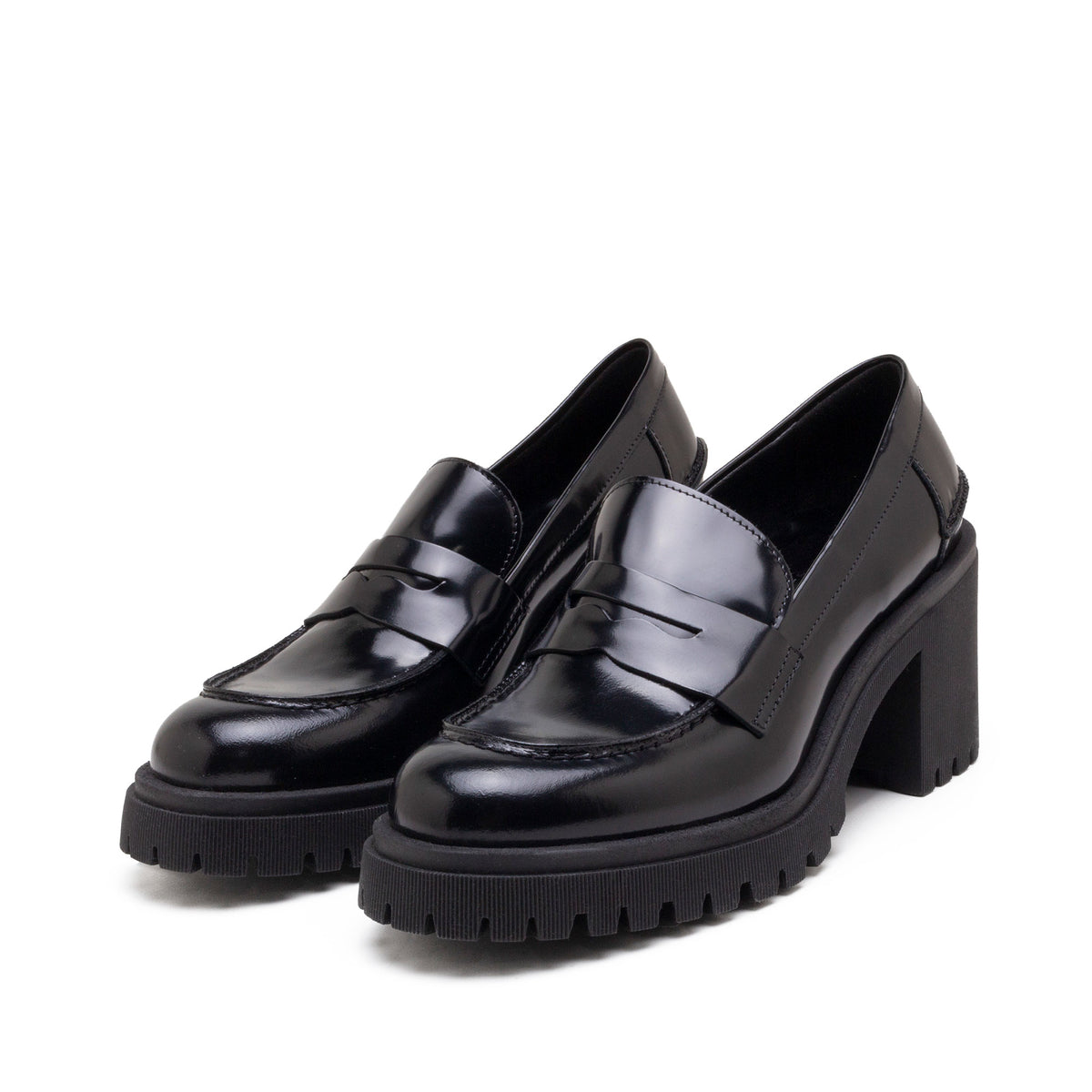 ALICE BLOCK HEEL MOCASSIN