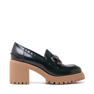 ALBA BLOCK HEEL MOCASSIN