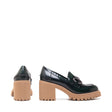 ALBA BLOCK HEEL MOCASSIN