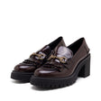 ALBA BLOCK HEEL MOCASSIN