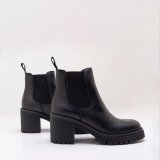 Belfast Chelsea Boot — Black Leather | Michele Lopriore