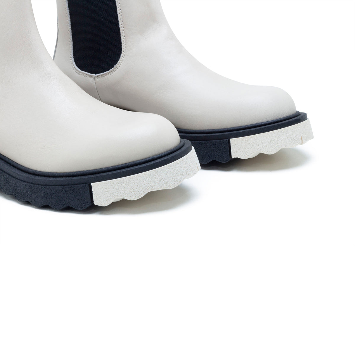 Leather white