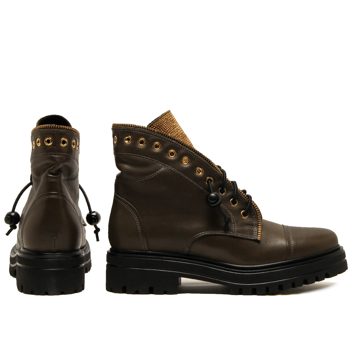 STRASS COMBAT BOOT