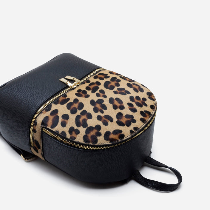 CLAUDIA BACKPACK leopard small