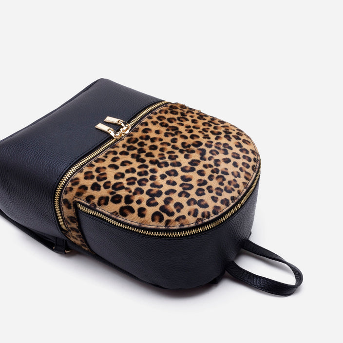 BACKPACK ALICIA leopard smaller print BACKPACK ALICIA leopard smaller print