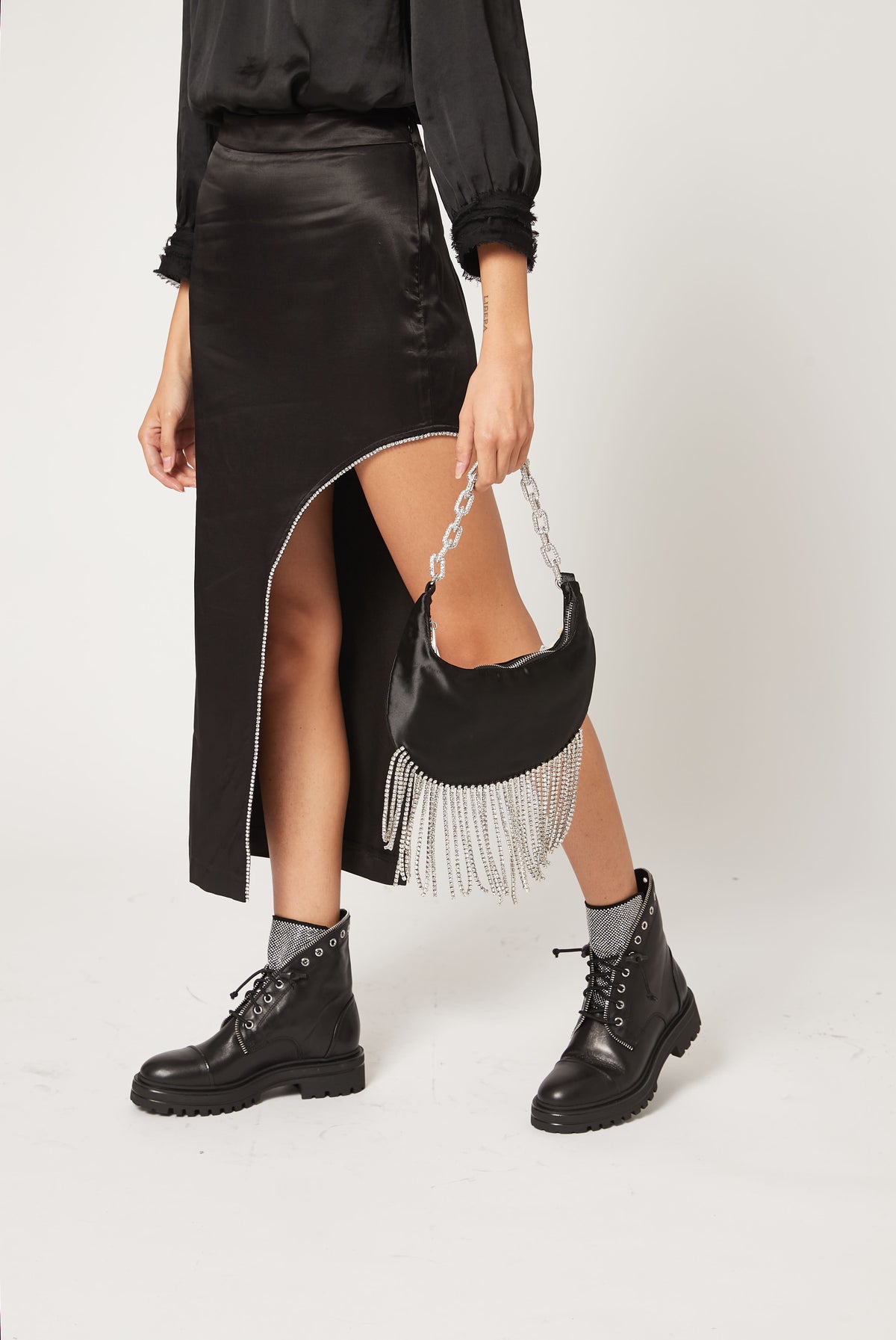STRASS COMBAT BOOT