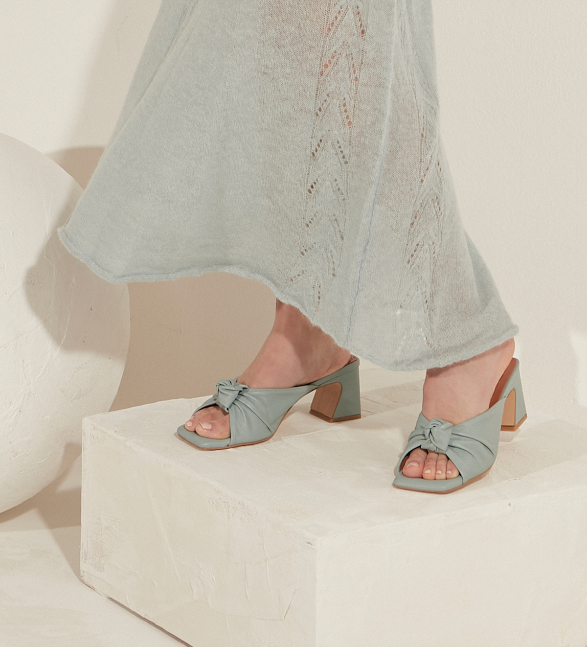 Leather Light Blue