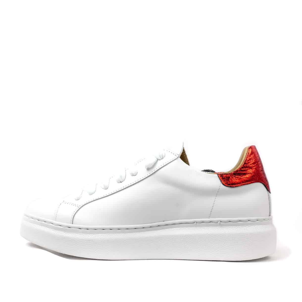 Sneakers cuore rosso deals