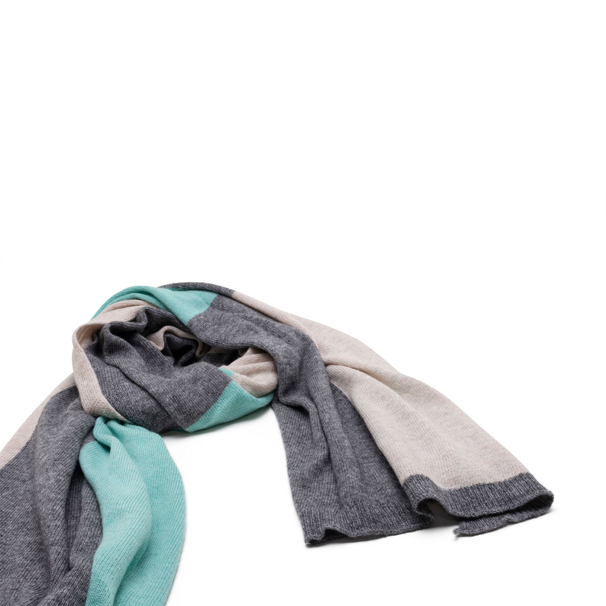Cashmere Blend Two-tone Scarves